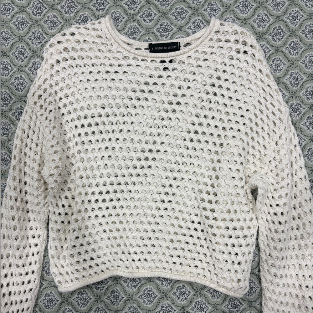 Cream Knit Sweater